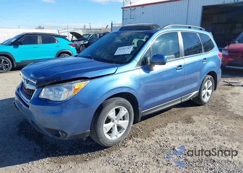 2015 Subaru Forester 2.5I Limited из США, поврежденный, VIN JF2SJARC2FH806605